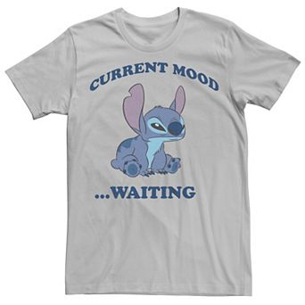 Disney's Lilo & Stitch Men's Current Mood Waiting Tee