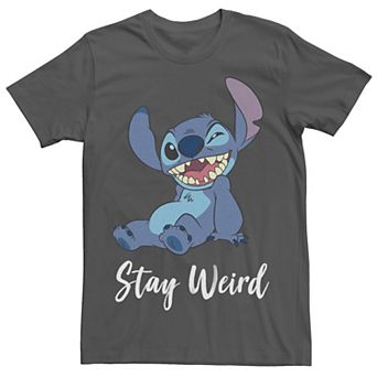 Disney's Lilo & Stitch Men's Stay Weird Wink Tee
