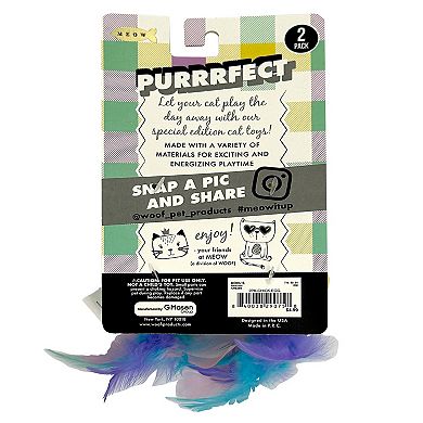 Meow 2-Piece Chick Egg Cat Toy Set