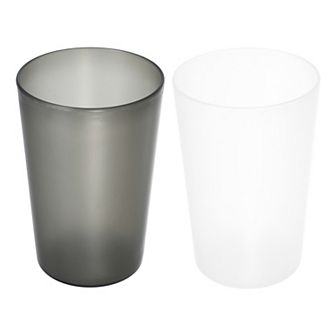 2 pc Bathroom Toothbrush Tumblers Pp Cup 4.52"x3.03"