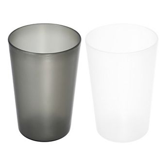 2 pc Bathroom Toothbrush Tumblers Pp Cup 4.52"x3.03"