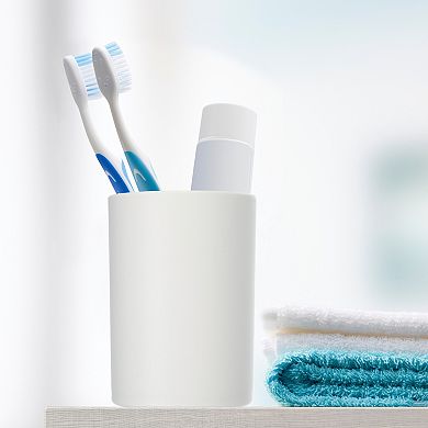 2pcs Bathroom Toothbrush Tumblers PP for Kitchen 4.05"x2.91"
