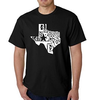 Everything Is Bigger In Texas - Men's Word Art T-shirt