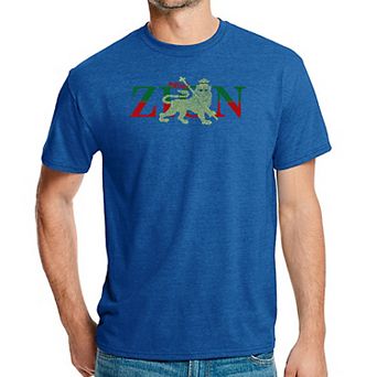 Zion - One Love - Men's Premium Blend Word Art T-Shirt