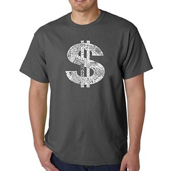 Dollar Sign - Men's Word Art T-shirt