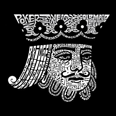 King Of Spades - Men's Word Art T-shirt