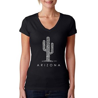 Arizona Cities - Womens V-Neck T-Shirt