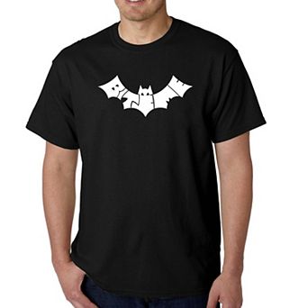 Bite Me Bat - Men's Word Art T-shirt