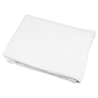 Waffle Weave Pattern Soft Absorbent Cotton Bath Towel 55.12"x27.56"