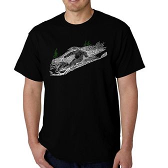 Ski - Men's Word Art T-shirt