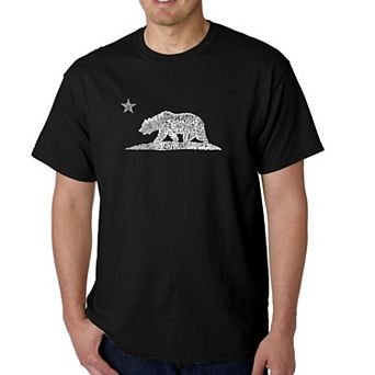 California Bear - Men's Word Art T-shirt