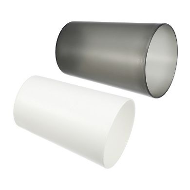 2pcs Bathroom Toothbrush Tumblers PP Cup 4.52"x3.03"