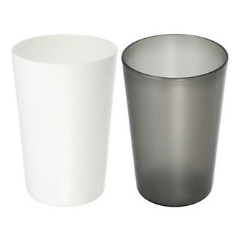 2 pc Bathroom Toothbrush Tumblers PP Cup 4.52"x3.03"