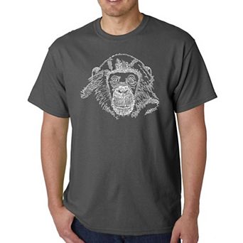 Chimpanzee - Men's Word Art T-shirt