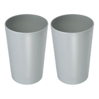 2 pc Bathroom Toothbrush Tumblers for Kitchen 4.52"x3.03"
