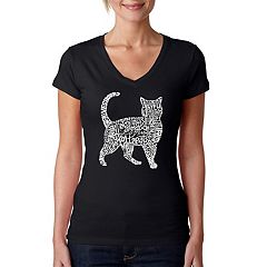 Scaredy Cats' Women's V-Neck T-Shirt