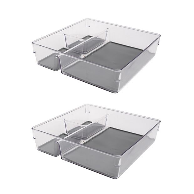 Acrylic 2-Drawer Organizer