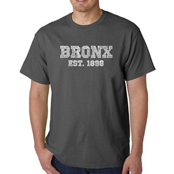 Bronx Neighborhoods - Men's Word Art T-shirt