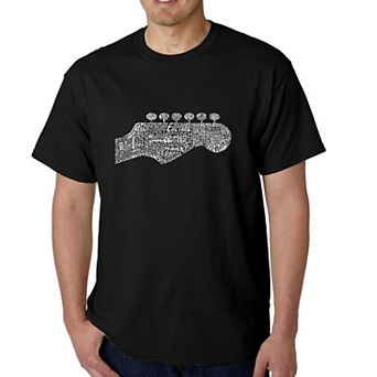 Guitar Head - Men's Word Art T-shirt