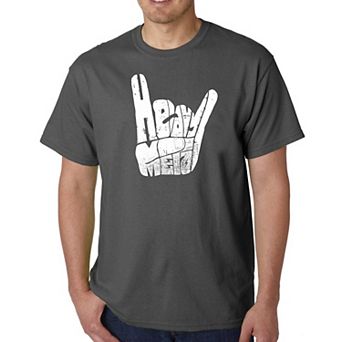 Heavy Metal - Men's Word Art T-shirt