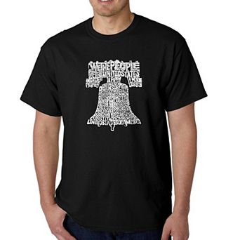 Liberty Bell - Men's Word Art T-shirt