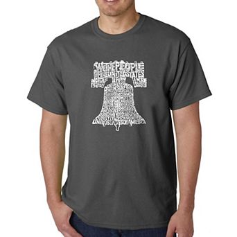 Liberty Bell - Men's Word Art T-shirt