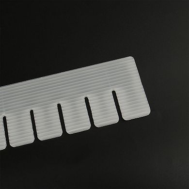 Plastic DIY Grid Drawer Divider Household Necessities Organizer 15 Pcs