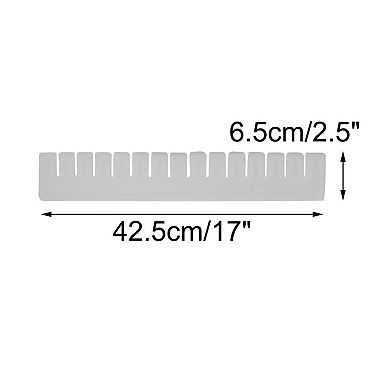 Plastic DIY Grid Drawer Divider Household Necessities Organizer 15 Pcs