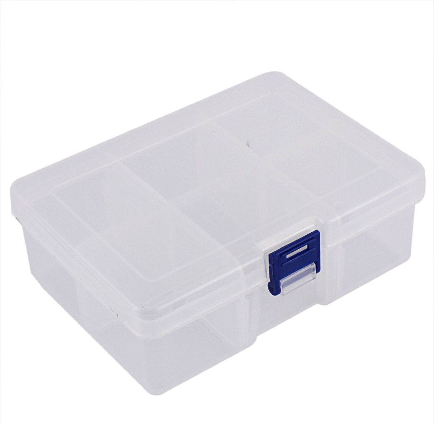 Juvale Velvet Jewelry Box Organizer - Lockable 2 Layer Travel Case