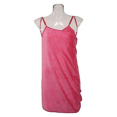 Bath Wrap Towel For Women Robe Adjustable Shoulder Strap Bath Wrap