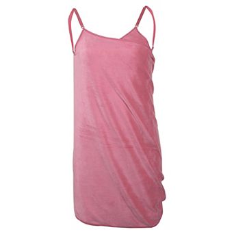 Bath Wrap Towel For Women Robe Adjustable Shoulder Strap Bath Wrap