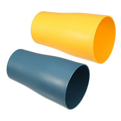 2pcs Bathroom Toothbrush Tumblers PP Cup 4.92"x3.03"