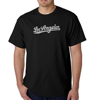 Los Angeles Neighborhoods - Men's Word Art T-shirt