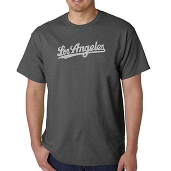 Los Angeles Neighborhoods - Men's Word Art T-shirt