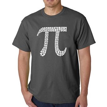 Pi First 100 Digits - Men's Word Art T-shirt