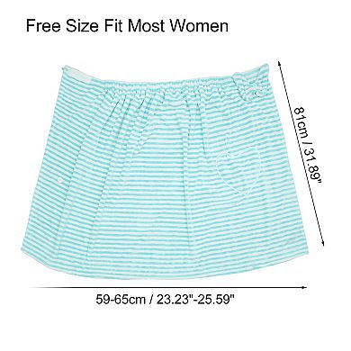 Bath Wrap Towel For Women Adjustable Bath Wrap For Shower Coral Fleece