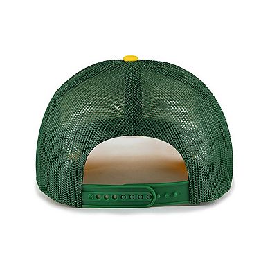 Men's '47 White Oakland Athletics Foam Front Script Trucker Snapback Hat