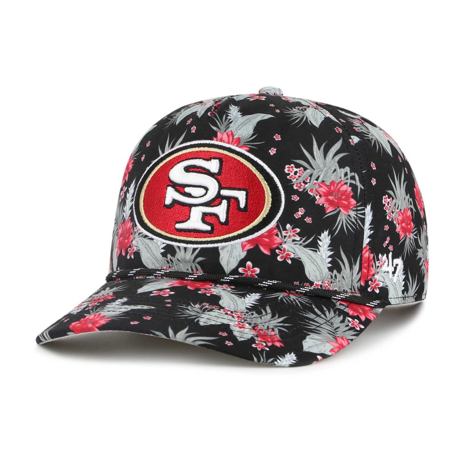 San Francisco 49ers New Era Women's Bloom 9TWENTY Adjustable Hat - Cream