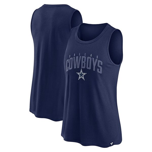 Women's Fanatics Branded Navy Dallas Cowboys Classic Rhine Tank Top