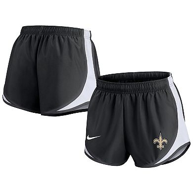 Women's Nike Black New Orleans Saints Tempo Shorts