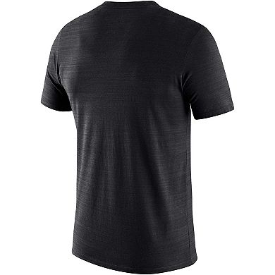 Men's Nike Black Iowa Hawkeyes Team Issue Velocity Performance T-Shirt