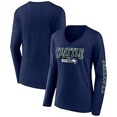 Women's Fanatics Branded Russell Wilson College Navy Seattle Seahawks  Player Jersey 