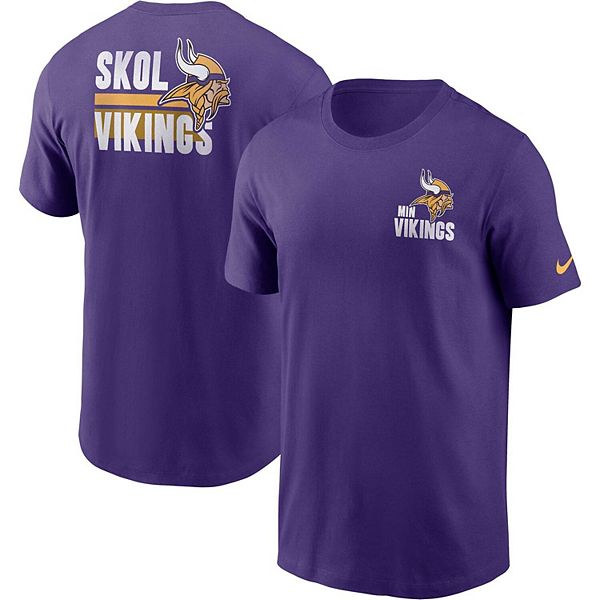 Men's Nike Purple Minnesota Vikings Blitz Essential T-Shirt