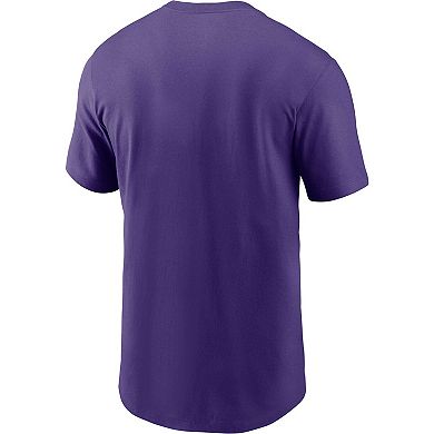 Men's Nike Purple Minnesota Vikings Division Essential T-Shirt