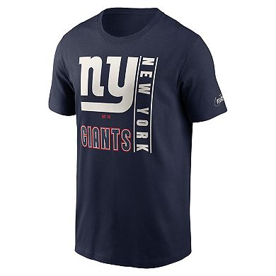 Men's Nike Navy New York Giants Lockup Essential T-Shirt