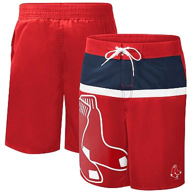 Men's G-III Sports by Carl Banks Red Boston Red Sox Sea Wind Swim Shorts