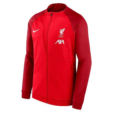 Youth Nike Red Liverpool 2023/24 Academy Pro Anthem Raglan Performance Full-Zip Jacket
