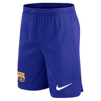 Youth Nike Navy Barcelona 2022/23 Home Stadium Performance Shorts