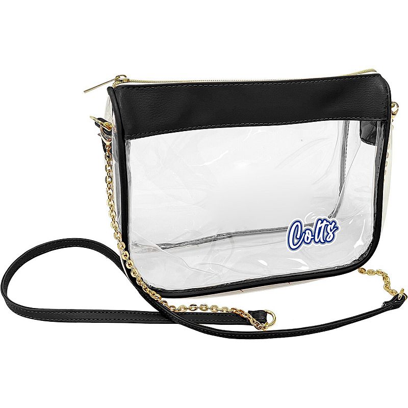 Indianapolis Colts Hype Stadium Crossbody Clear Bag, Team