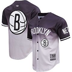 Men's Brooklyn Nets Majestic Threads Heathered Black Ball Hog Tri